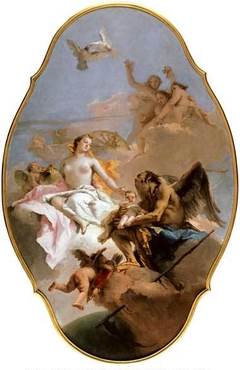 An Allegory with Venus and Time by Giovanni Battista Tiepolo