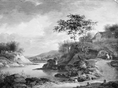 An Autumn Landscape by the Rhine by Jens Juel