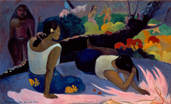 Arearea no varua ino by Paul Gauguin