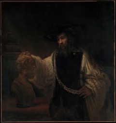 Aristotle Contemplating a Bust of Homer by Rembrandt