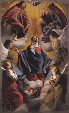 Assumption of the Virgin by Orazio Gentileschi