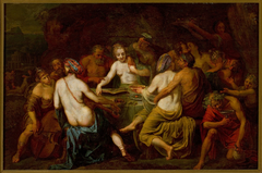 Bacchanalia: Mankind before the flood (Mt 24:38-39) by Jacques Ignatius de Roore