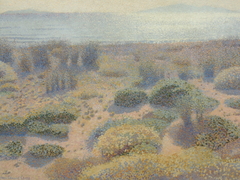 Beach at Vignasse, The Golden Isles by Henri-Edmond Cross