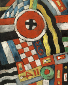 Berlin Abstraction by Marsden Hartley