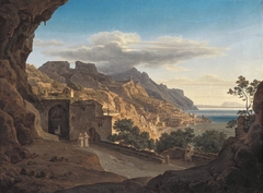 Blick auf Amalfi by Ernst Fries