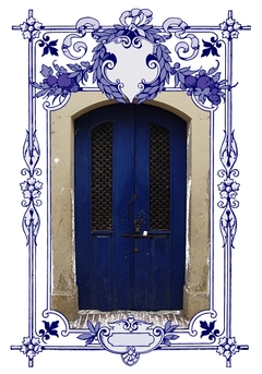 blue door one by Karol Kierzynka