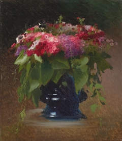 Bouquet of Flowers. Phlox by Ivan Kramskoi