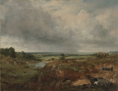 Branch Hill Pond, Hampstead Heath (1824) by John Constable