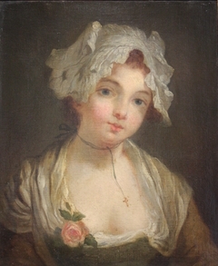 Buste de Jeune fille by Jeanne-Philiberte Ledoux