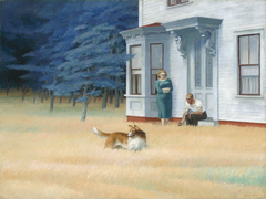 Cape Cod Evening by Edward Hopper