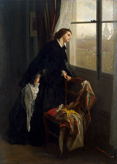 Changeable Weather by Gustave Léonard de Jonghe