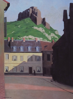 Château Gaillard and the Square of Les Andelys by Félix Vallotton