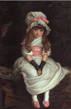 Cherry Ripe by John Everett Millais