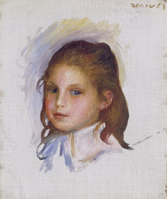 Child with Brown Hair by Auguste Renoir