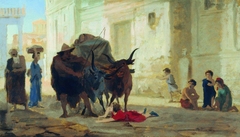 Children on the Streets of Pompeii by Fyodor Bronnikov