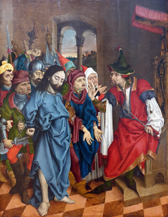 Christ before Pilate by Master L Cz