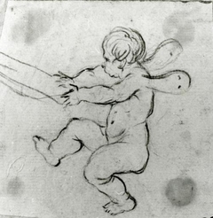 Cupid With Train - William Williams - ABDAG017679 by William Williams