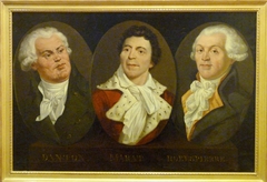 Danton, Marat, Robespierre by Anonymous