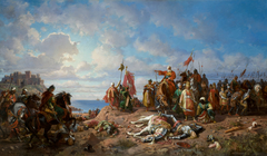 Death of Władysław Jagiellon near Varna by Stanisław Chlebowski