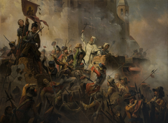 Defence of Częstochowa by January Suchodolski