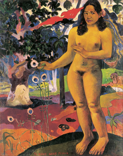 Delightful Land (Te Nave Nave Fenua) by Paul Gauguin