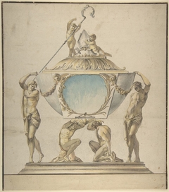 Design for a Gold and Silver Bishop's Reliquary by Luigi Valadier