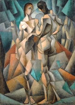 Deux Nus (Two Nudes, Two Women) by Jean Metzinger