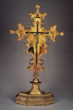 Double-Sided Processional Cross by Master of Monte del Lago