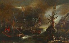 Embarkation of Spanish Troops by Andries van Eertvelt