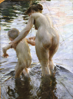 En premiär by Anders Zorn