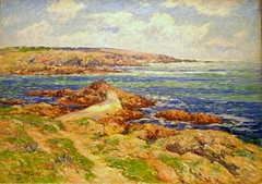 Entrée du port de Doëlan by Henry Moret