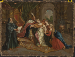 Esther and Ahasuerus by Antoine Coypel