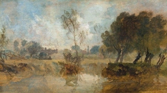 Eton, from the River by J. M. W. Turner