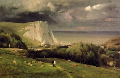 Étretat by George Inness