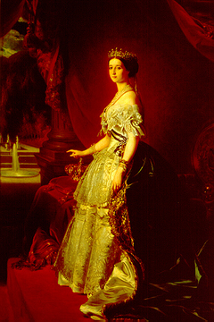 Eugénie de Montijo by Franz Xaver Winterhalter