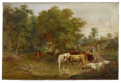 Farm Landscape Scene by Jacob Cox