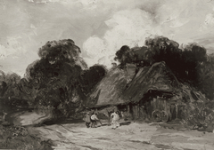 Farm Scene by William Morris Hunt