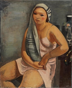 Femme au châle gris by Georges Kars