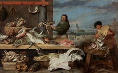 Fish market by Frans Snyders