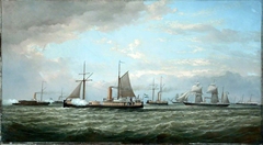 Fleet of Vessels of War, Argentinian Navy by Samuel Walters