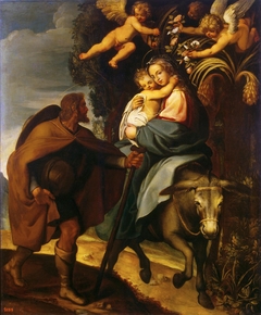 Flight into Egypt by Bartolomeo Carducci