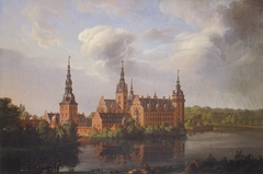 Frederiksborg Castle by Johan Christian Dahl