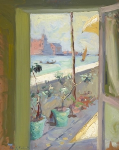 From the Calcina Hotel by Francis Cadell