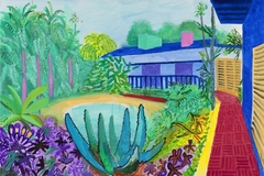 Garden by David Hockney