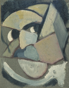 Geabstraheerd portret by Theo van Doesburg