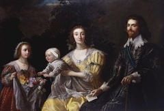 George Villiers, 1st Duke of Buckingham (1592-1628) with his Family by Gerard van Honthorst