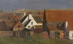 gezicht op Katwijk aan Zee by Louis Hartz