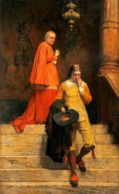 Gil Blas and the Archbishop of Granada (from Lesage's 'The Adventures of Gil Blas de Santillane') by William Ewart Lockhart