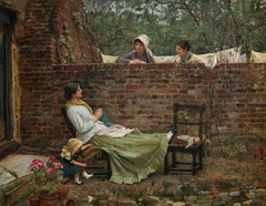 Good Neighbours by John William Waterhouse