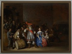 Guardroom Scene by Anthonie Palamedesz.